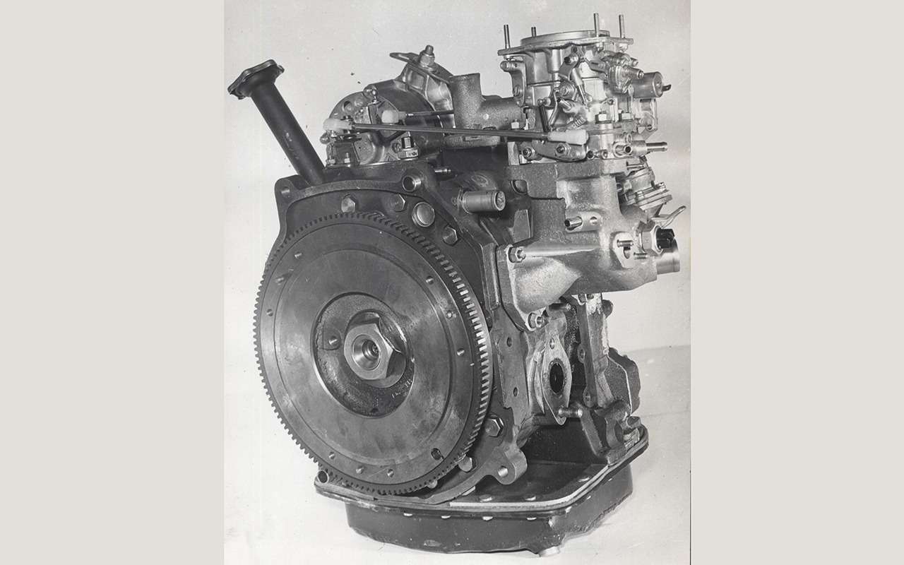 Один из первых опытных образцов односекционного двигателя ВАЗ-311.