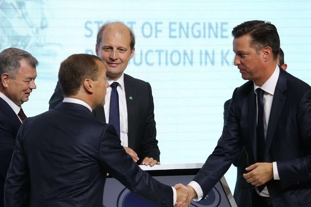 Volkswagen Group Rus_Engine Plant_Opening_2