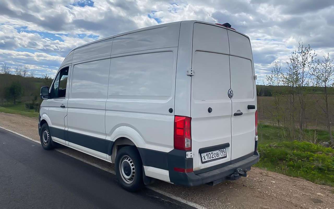 Volkswagen Crafter on a weekly test with our reader — photo 1350413
