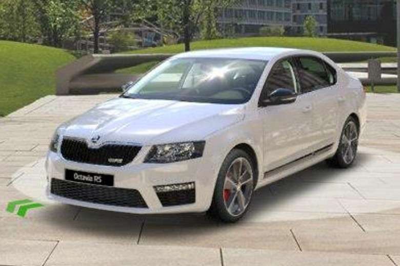 New Skoda Octavia RS side-front view_no_copyright