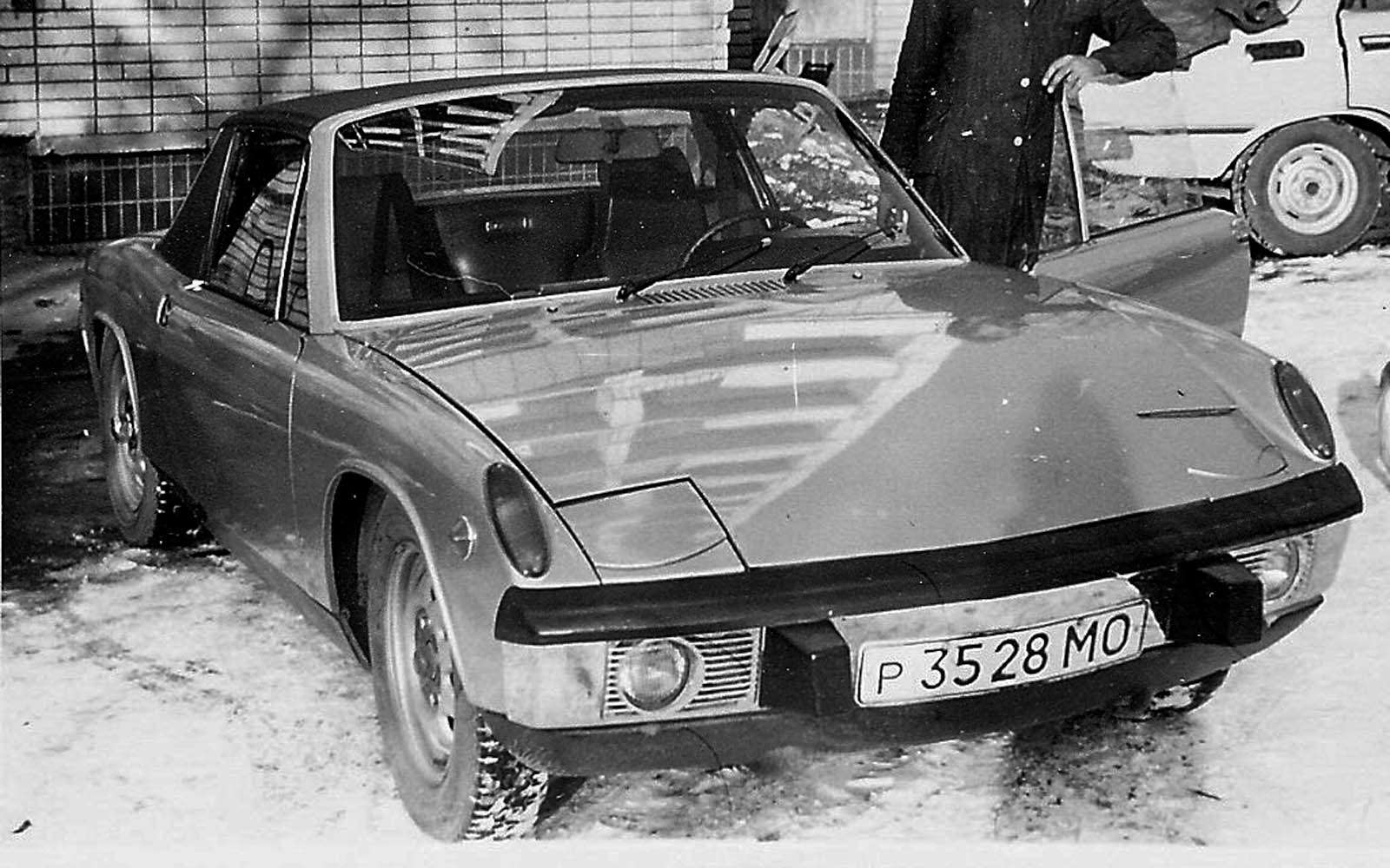 Porsche 914, пренадлежавший Александру Вершинскому