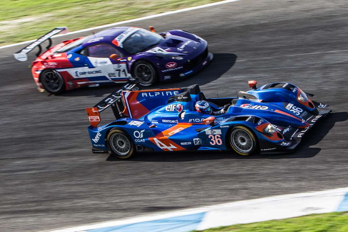 Paul-Loup Chatin (FRA) / Nelson Panciatici (FRA) / Oliver Webb (GBR) drivers of car #36 SIGNATECH ALPINE  (FRA) Alpine A450b — Nissan  Race at Circuito Estoril — Cascais — Portugal
