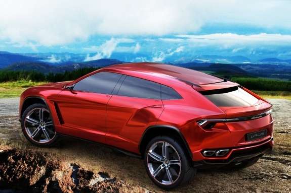 Lamborghini Urus Concept side-rear view 2
