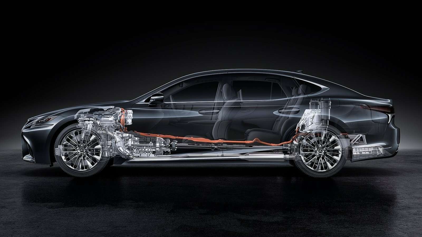 Новый Lexus LS предстал в Женеве в гибридном исполнении 500h — фото 718375