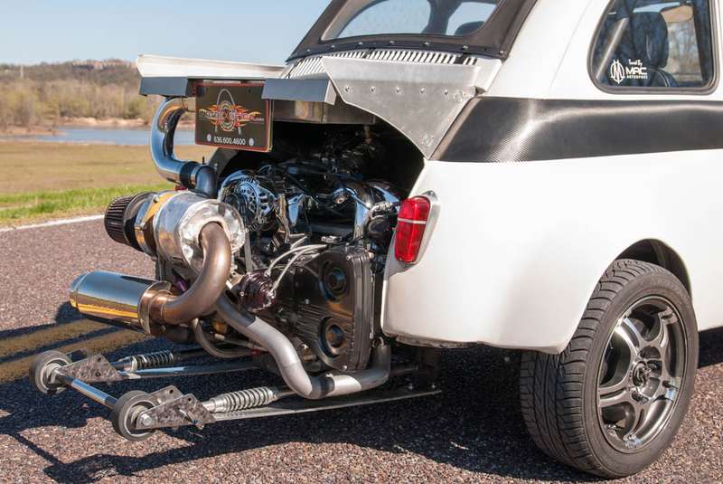 «Горбатого» Subaru исправит: Fiat 500 получил 300-сильный мотор