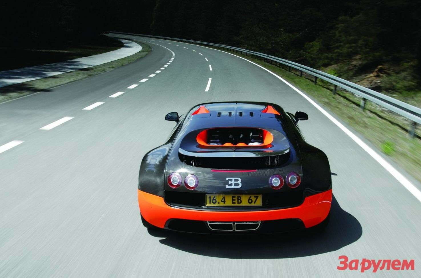 Bugatti Veyron 16.4 Super Sport установил рекорд скорости