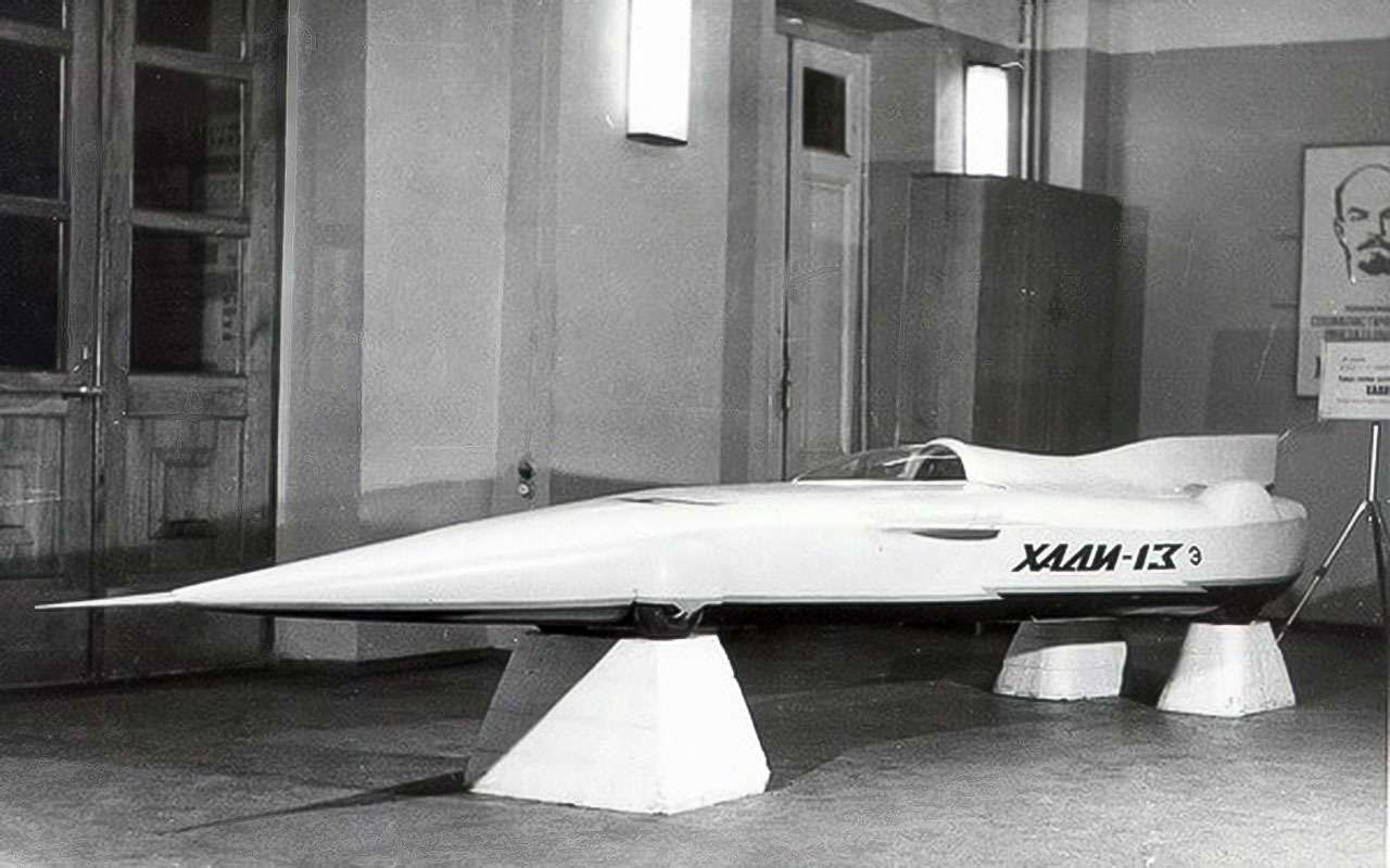 Самый быстрый электромобиль СССР ХАДИ-13ЭМ, 1977 г.