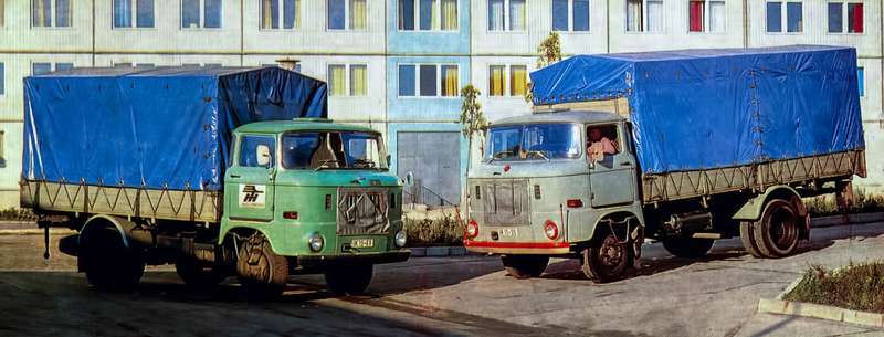 Грузовики и автобусы из ГДР — они возили весь Союз