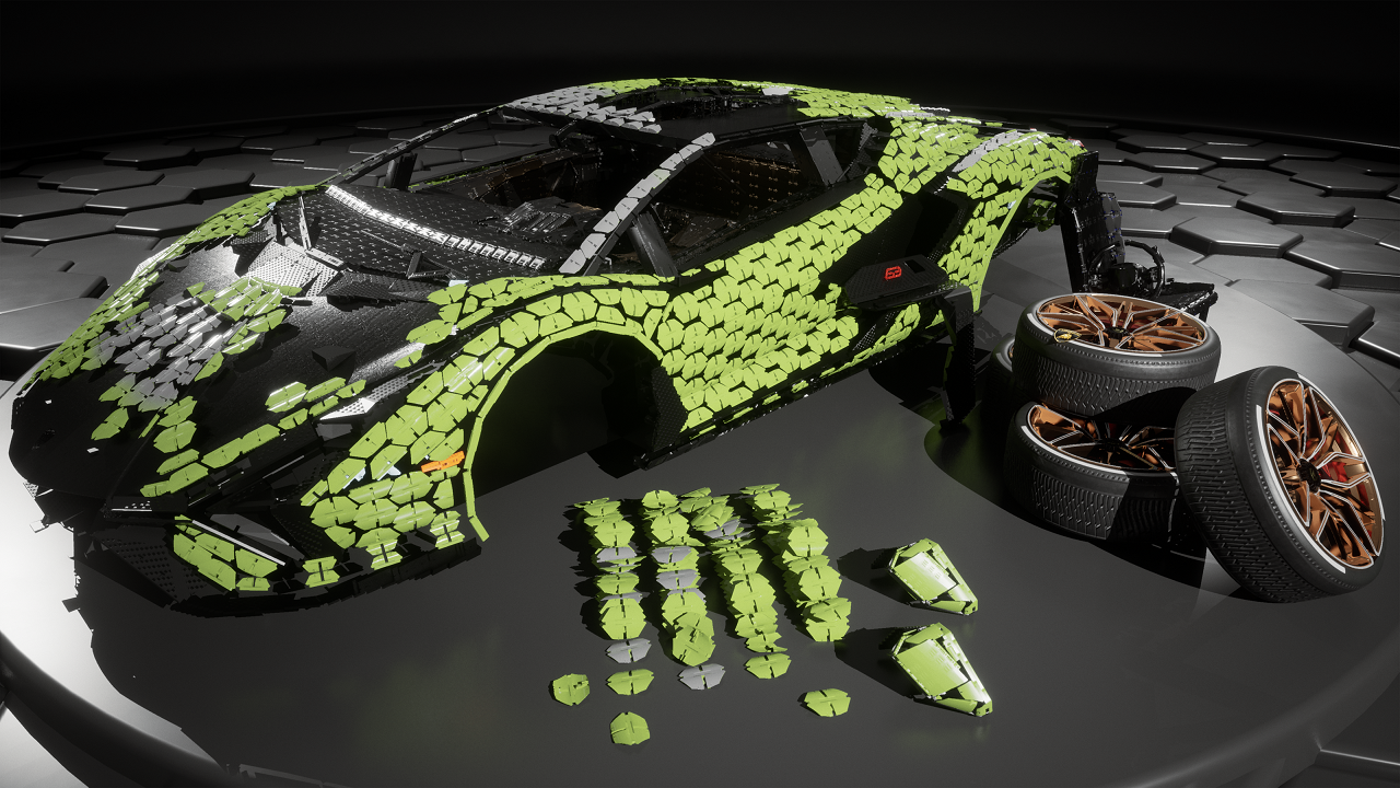 В Lamborghini построили гиперкар из конструктора Lego — фото 1252612
