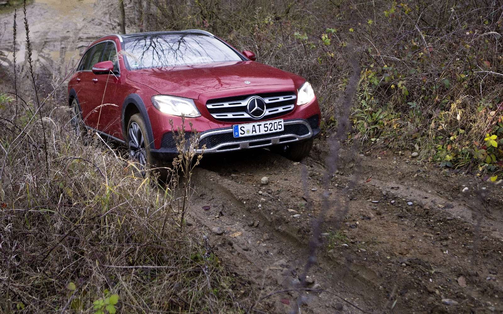 Mercedes-Benz E-класса All-Terrain окунулся в грязь — фото 674994