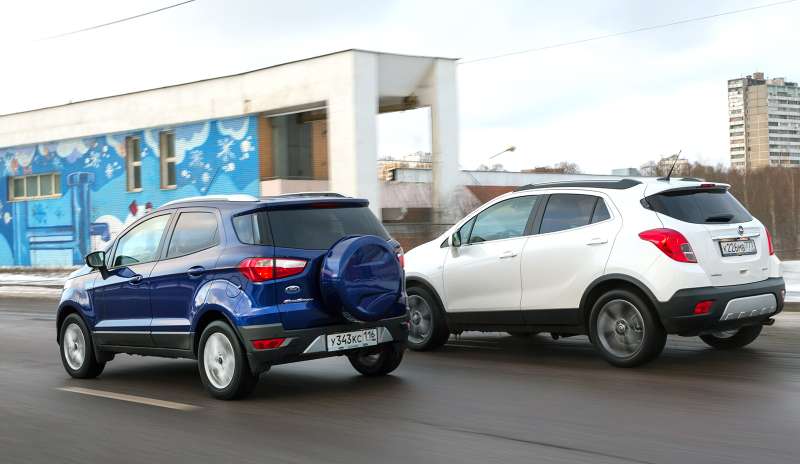 Opel Mokka и Ford EcoSport