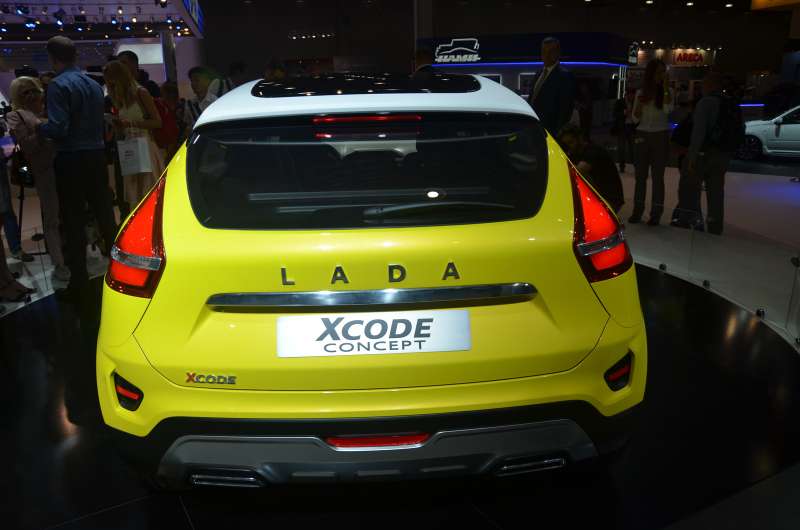 На Московский автосалон Lada въехала на XCODE