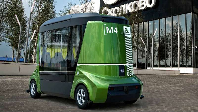 В Москве показали прототип первого российского автобуса-беспилотника