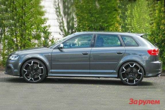 Audi RS3 tuned by B&B side view